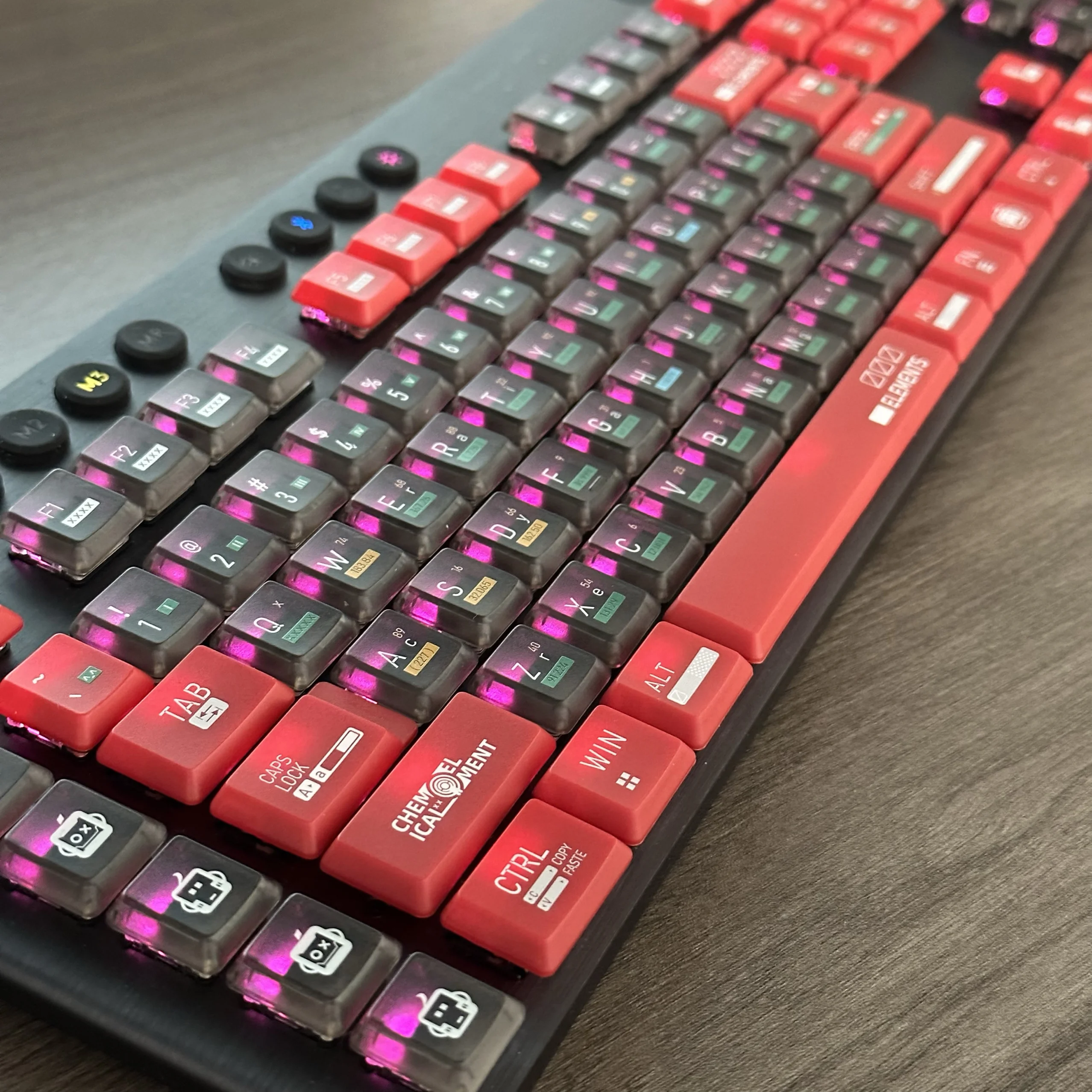 G913TKL Two-color PBT Keycap G913 G915 G813 G815 G915TKL Color Backlit Keycap