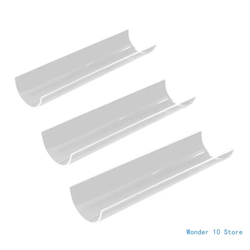 

UShape Bread Bakings Molds Acrylic French Dessert Molds Cake Roll Shaper Long Bar Cake Decorations Molds Easy to Clean