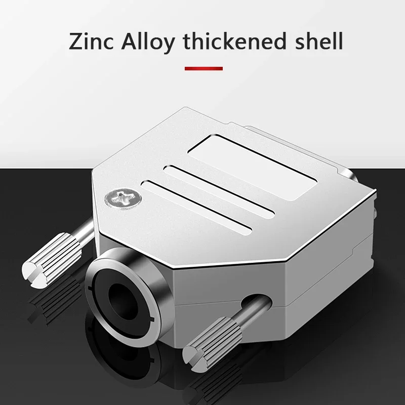Metal DB7W2 Plug 40A 7/2 Pin Male Female Connector 5 Plus 2 Conector DB9 Power Supply Signal Mixed Interface Connctores