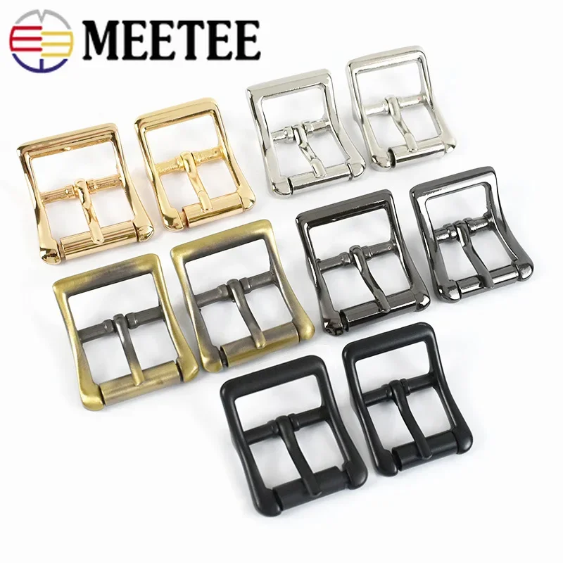 2/5Pcs 20/25/32mm Men Belt Buckles Bag Strap Adjuster Clasp Pin Buckle Shoe Hooks DIY Leather Craft Garment Hardware Accessories