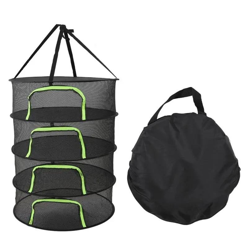 

Складная сушилка-сетка для трав, подвесная корзина-сушилка, сетчатый мешок для сушки трав, цветов, бутонов, растений - AT36