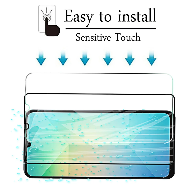 Protective Glass for Samsung Galaxy A06 Screen Protectors Tempered Camera Soft Lens Cover Film for Samsung A16 4G 5G A 06 16