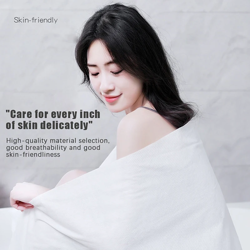 10pcs 30*60CM Disposable Compressed Towel Large Thickened Bath Towels Travel Hotel Bath Washable Towels Face Cleansing Towels