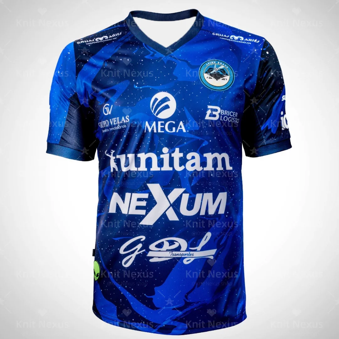 25-26 تامبيكو ماديرو المنزل لكرة القدم جيرسي المكسيكي جيرسي الخريف الرياضة الجافة بسرعة تي شيرت رجالي ملابس الأطفال المحملة امرأة