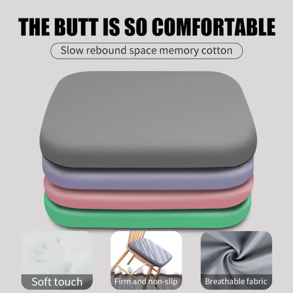 

Thickened Non-slip Hemorrhoid Seat Cushion Rebound Solid Color Car Seat Cushion Comfortable Ergonomic Office Seat Pads Sedentary