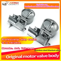 JUEMAI Automotive Exhaust Valve Stainless Titanium 2.5
