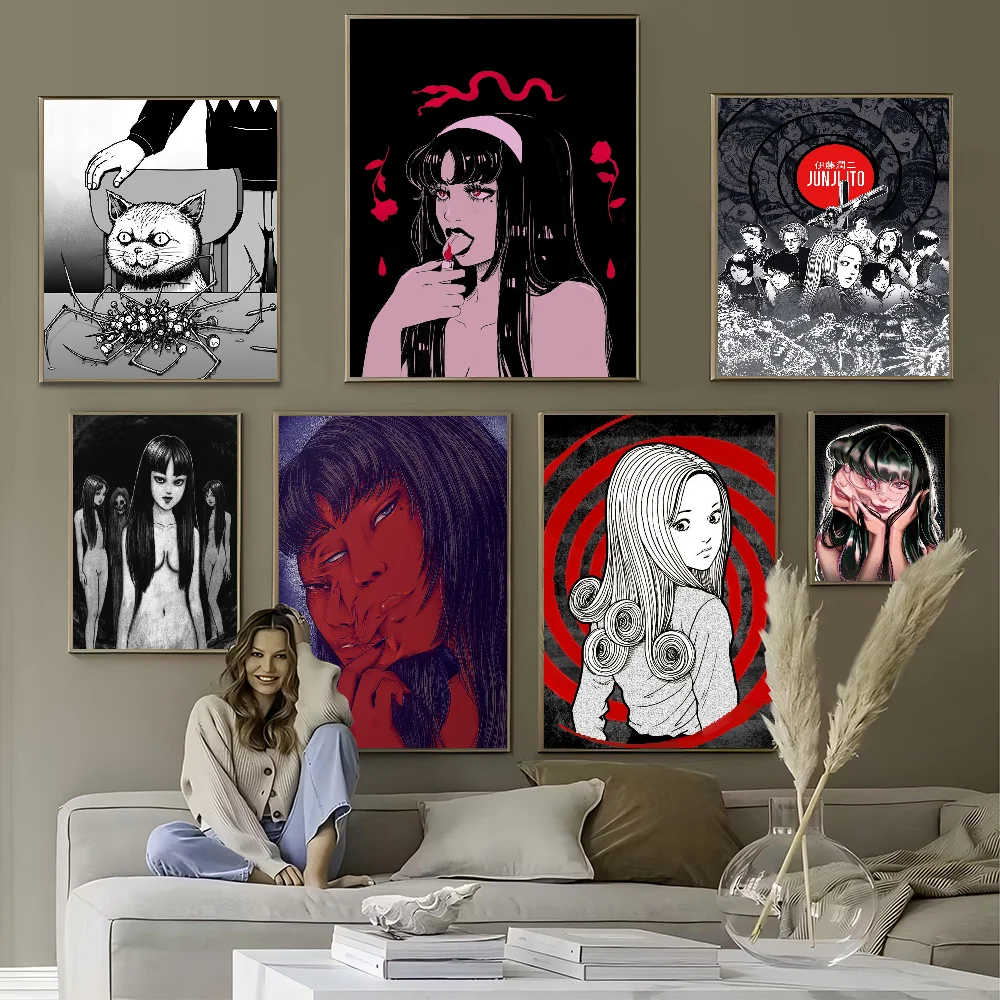 Descubra Tudo Sobre o Poster de Horror Anime Junji Ito Tomie: Arte, Estilo e Decoração