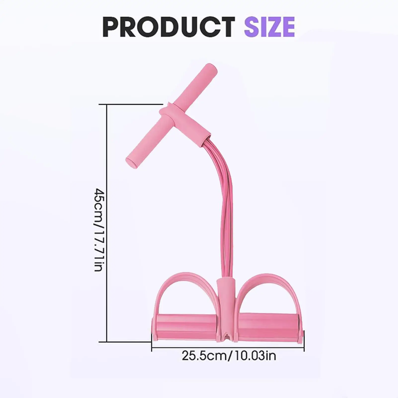 أربعة أنبوب دواسة الموتر متعددة الوظائف أجهزة لياقة بدنية منزلية اليوغا البطن تعزيز شريط مرن حبل التوتر