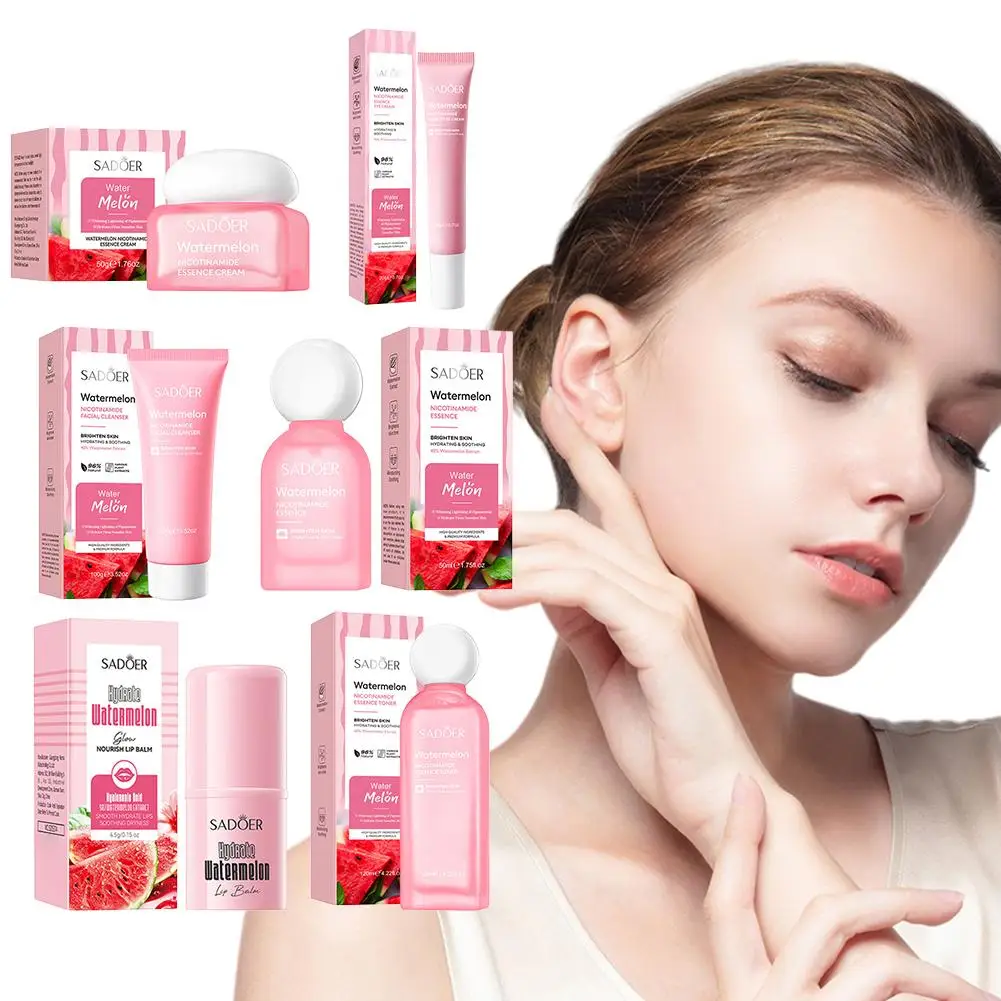 SADOER ナイアシンアミド配合 保湿＆栄養 ウォーターメロン リップバーム リップライン改善 ブライトリップカラー リップケア フェイスケア スキンケア
