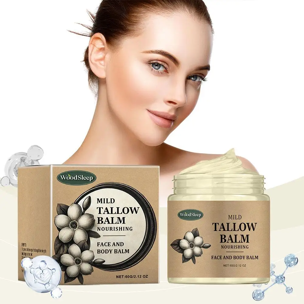 Tallow Honey Balm Moisturizing Nourishing Improve Dryness Beauty Rough Soothing Smooth Products Face Skin Care Body D7K1