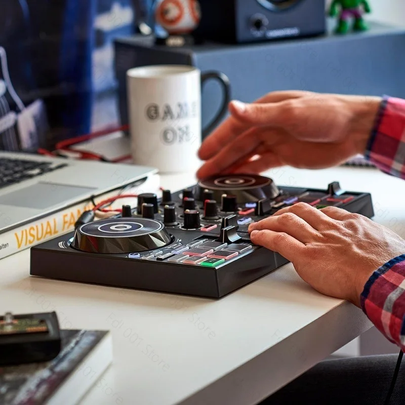 Hercules Inpulse 200 MK2 Digital DJ Controller Portable for Live Streaming