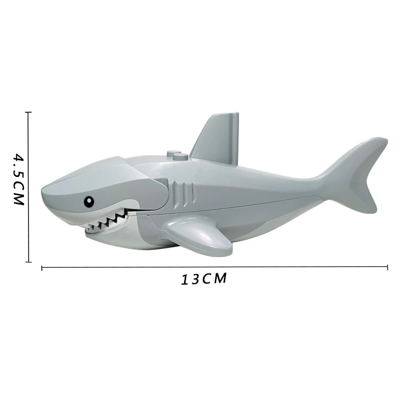 Animal shark Woolly mammoth saber-toothed tiger elk boar sheep bear horse Compatible with small partBrick Gift Children\'s Toys