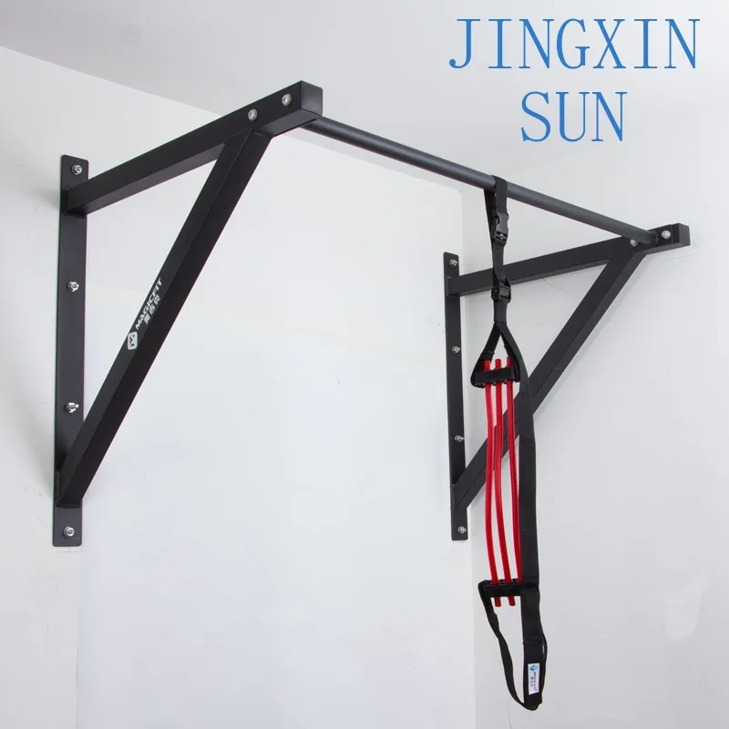 Pull-ups Wall punching Horizontal bars Thickened household double arm brackets Indoor fitness equipment Back exercise