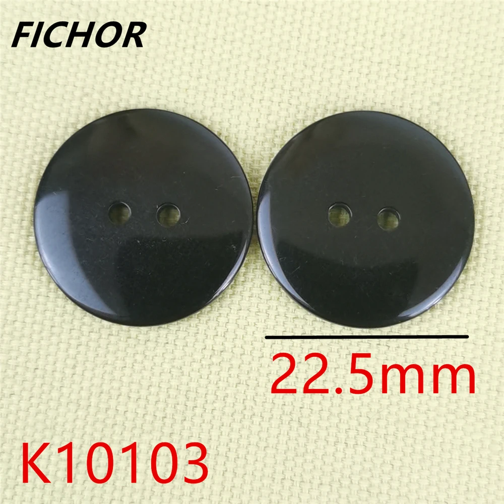 10/20pcs 22.5mm 2 Holes Buttons Sewing accessories Size Complete for clothing Decorative Plastic Buttons Handmade DIY