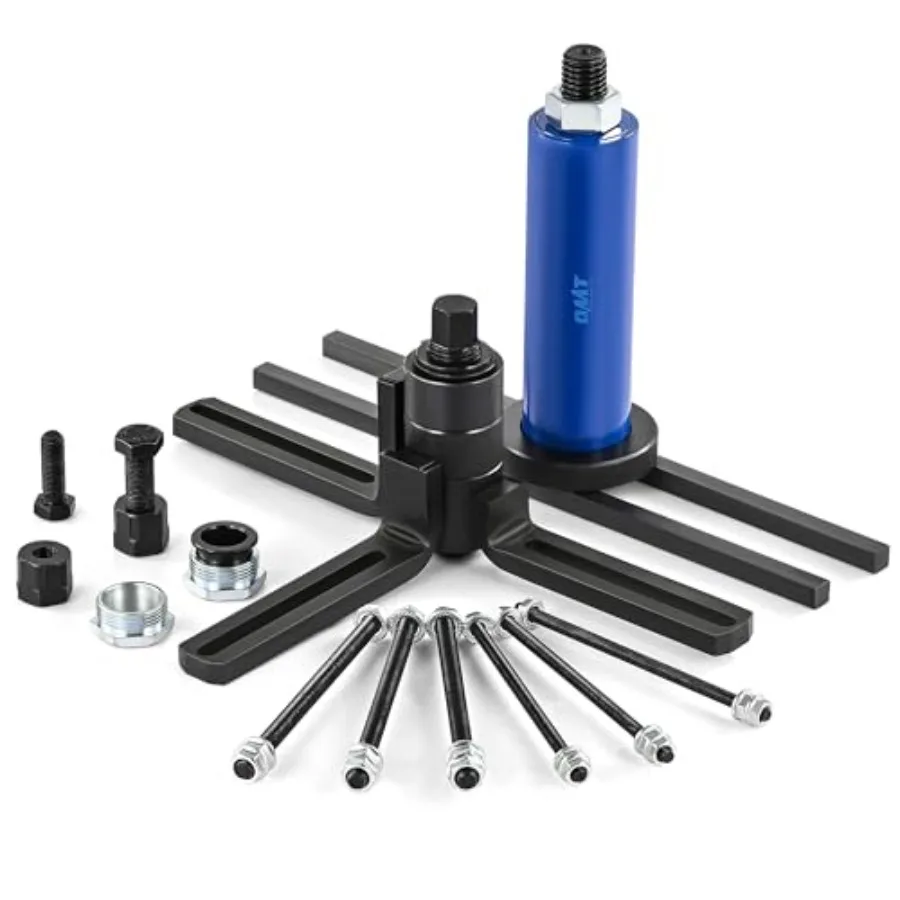 

15 Piece Crankcase Splitter and Installer Tool Kit Crank Case Splitter Separator Installer Puller with 360 Degree Adjustable Ar