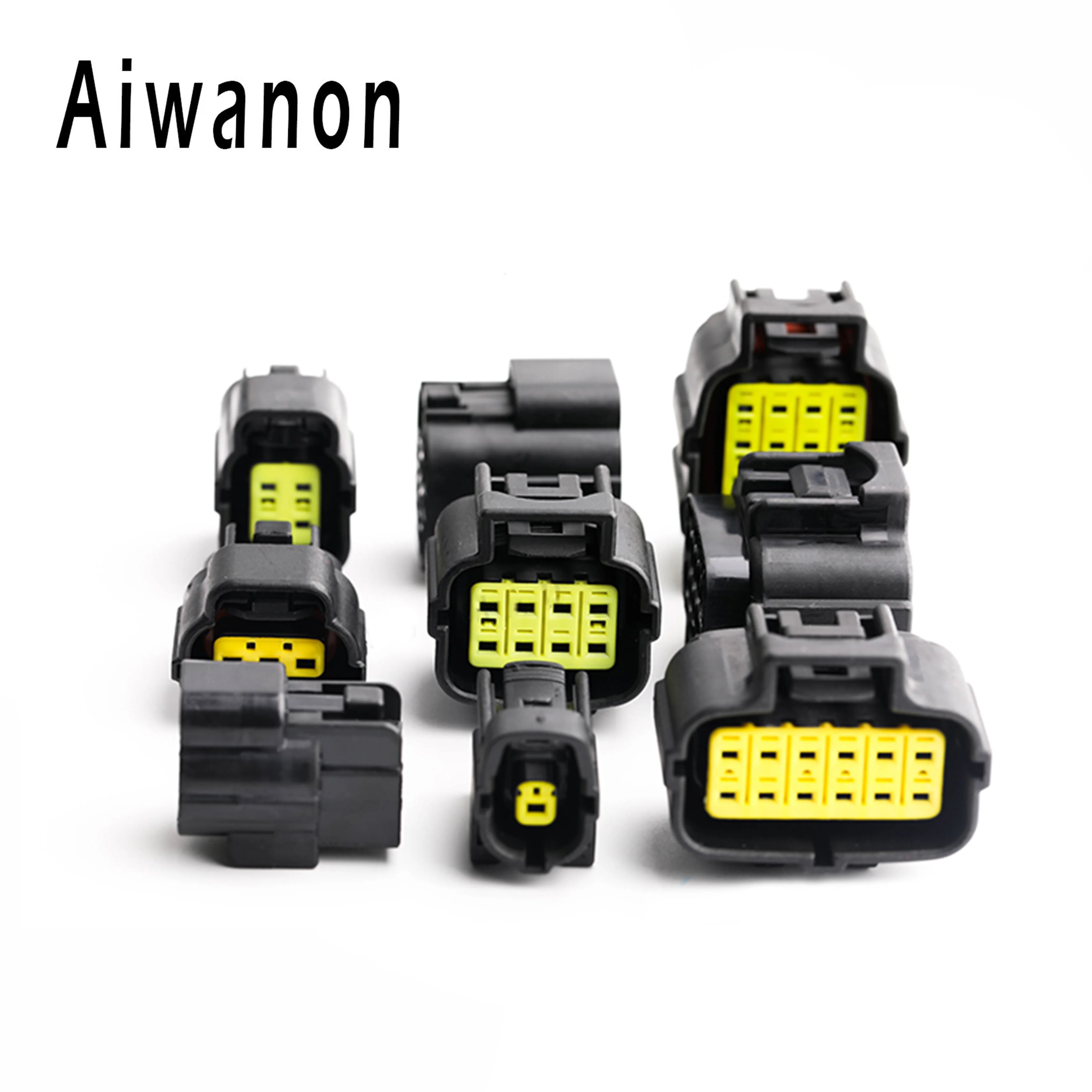 1 2 3 4 6 8 10 12 16 Pin 1.8mm Denso Car Sealed Truck Socket Oxygen Sensor Plug Waterproof Electrical Connector Wire Harness