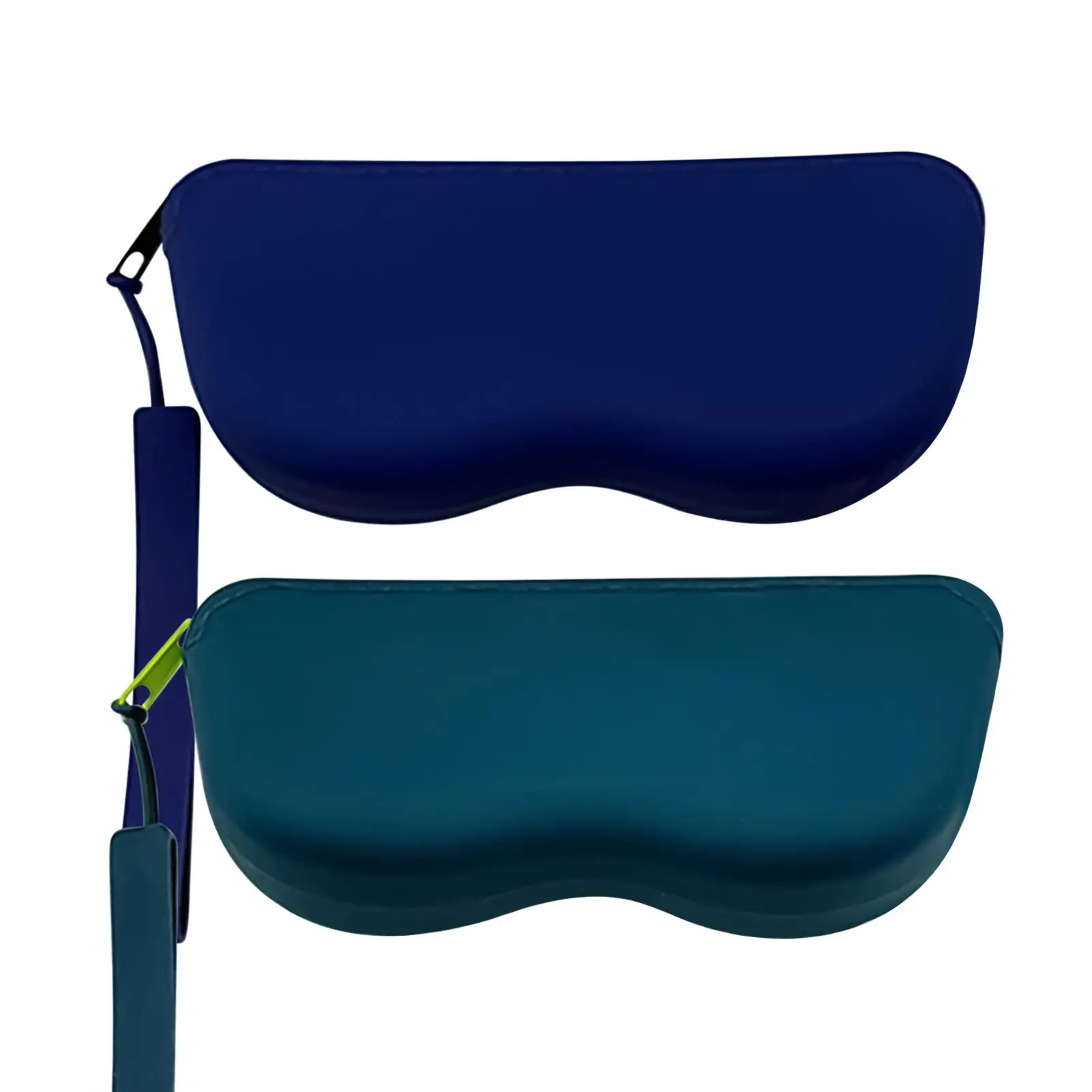 

Чехол для солнцезащитных очков Силиконовая сумка для хранения с ручным ремнем Прецизионная молния Эффективно предотвращает царапины линз для улицы