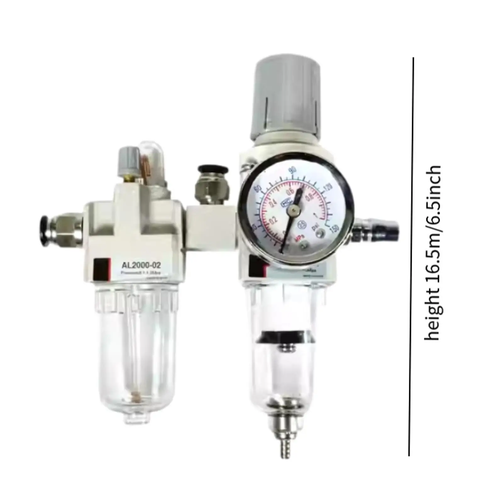Tire Changer Oil Water Separator Safety Explosionproof Plastic Regulator for Auto Repair Tool