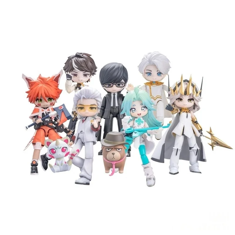 Новая фигурка To Be Hero X Q-Version Trust Q Version Articulated Figure Blind Box Queen Anime Figures Ghostblade Dragon Boy Gift Toy