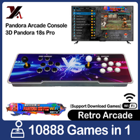 3D Wi-Fi Pandora Saga Ex Arcade Console  Box 18S Pro 10888 Retro Games Arcade Cabinet Bartop Video Game Machine N64 Tekken 5/6