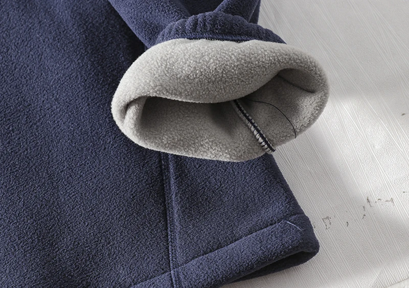 

Thiened двухслойная теплая верхняя одежда Fce с воротником-стойкой, мужская куртка, осень-зима, модный простой остров, застежка-молния