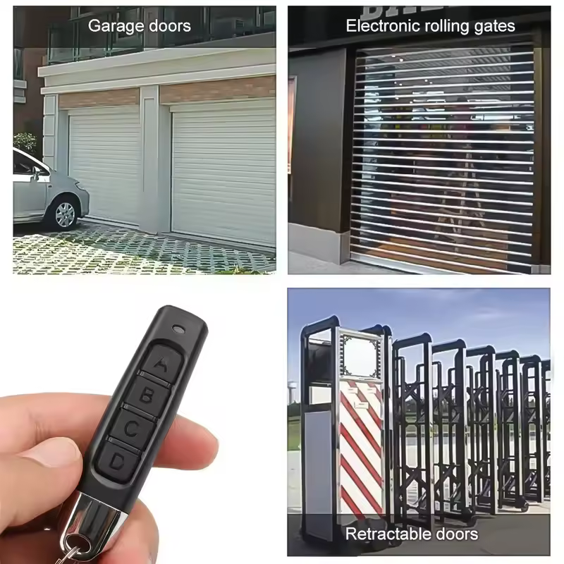 1-50PCS 433mhz Remote Control Duplicator Universal Remote key Copy Clone Replacement Garage Door Keychain RF 433Mhz Transmitter - Image 2