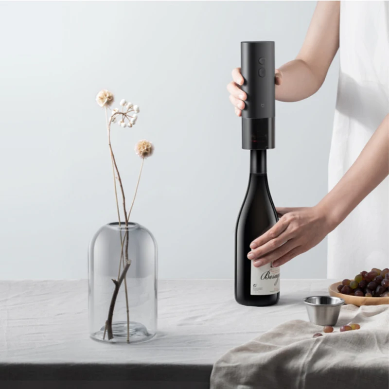 XIAOMI MIJIA-abridor de botellas eléctrico automático, máquina sacacorchos para vino, electrodomésticos de cocina, novedad de 2023