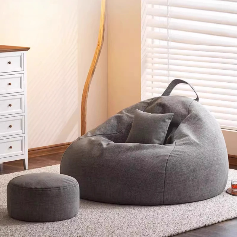 

Single Floor Seating Bean Bag Sofas Giant Lazy Beanbag Bean Bag Sofas Luxury Decoration Meuble Salon Living Room Furniture