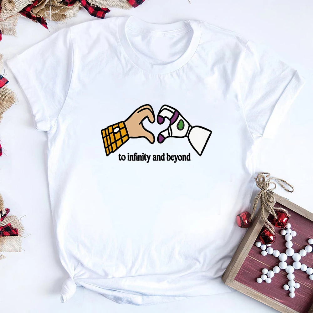 TS 5 Movie Inspired Tee To Infinity and Beyond Shirt Magical Kingdom Matching Couple Vacation T-shirt Unisex Short Sleeve Tshirt