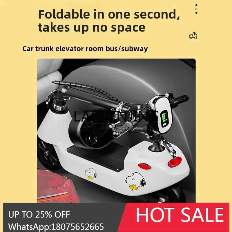 MJY سكوتر سيارة صغيرة للكبار للعمل والسفر سيارة دولفين صغيرة قابلة للطي #3