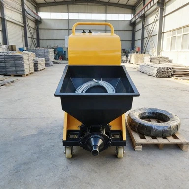 

High Precision Mortar Spraying Gun with Hopper for Cement Application