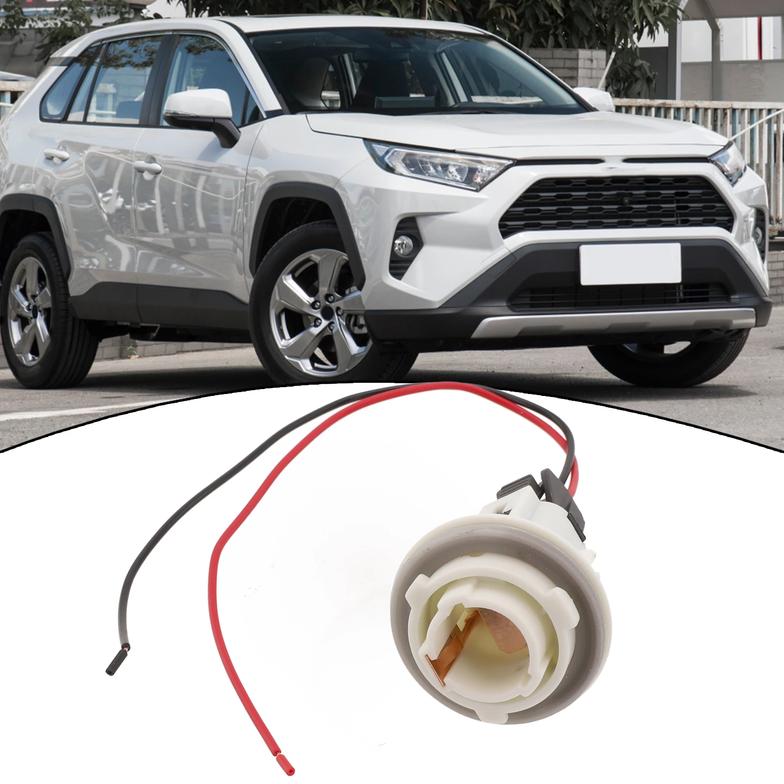 1156 Lamp Holder 1156 Bulb Socket Car Maintenance Wear-resistant High Universality Fitment OEM Number 90069-81052