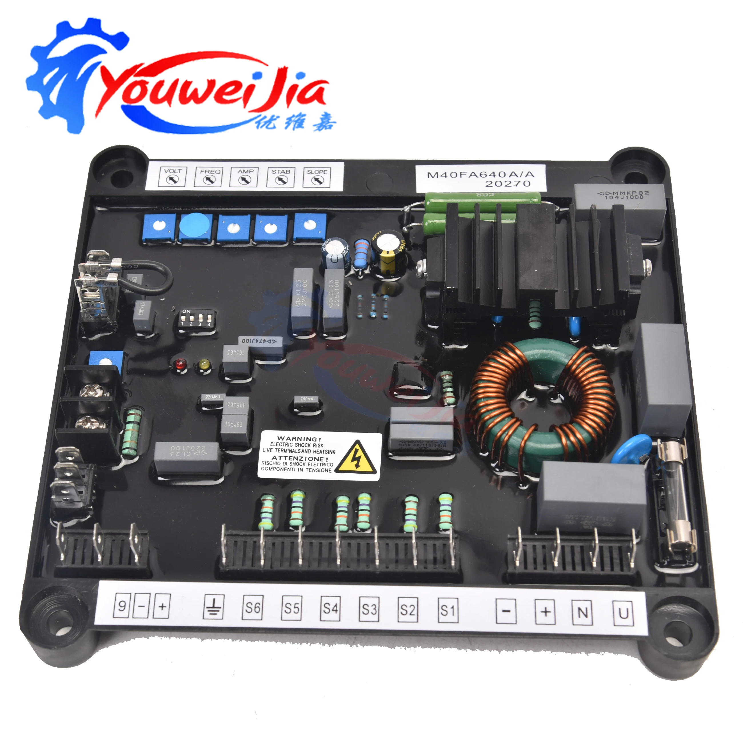 Marilli M40FA640 AVR Automatisches Spannungsstabilisator-Steuermodul für Generator-Set, Generator-Zubehör