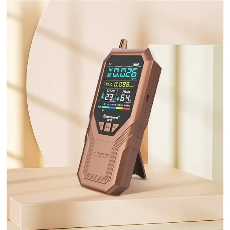 AB13-Real-Time Monitoring Gas Analyzer And Air Quality Detector-Portable Design For Home And Industrial Use