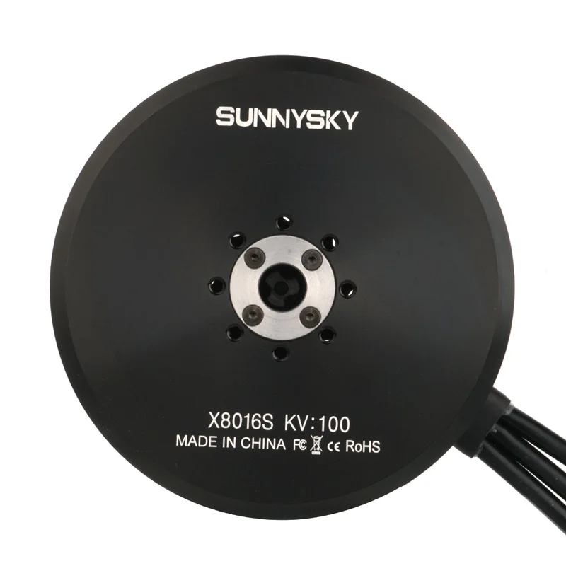 

Original Sunnysky X8016S 100KV 120KV 170KV Outrunner Brushless Motor for Multi-rotor Aircraft multi-axis disc motor