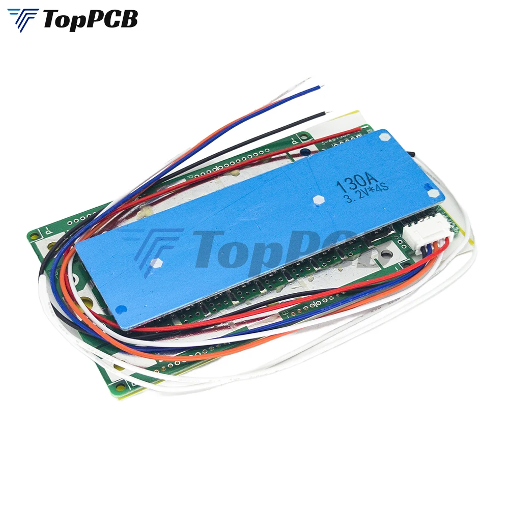 BMS 4S 12.8V 130A LifePo4 Lithium Battery Protection Board Battery Cell Packs Balance Motorcycle Car Start RV Inverter