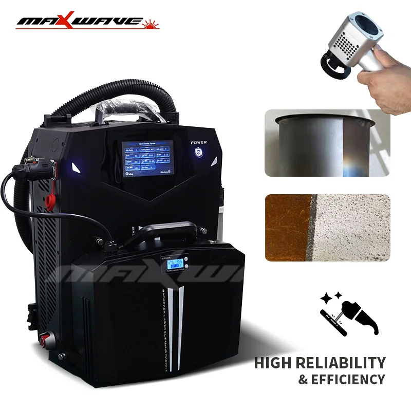 

Портативная машина для лазерной очистки металлической ржавчины, импульсный лазерный очиститель, машина для удаления ржавчины с металла, средство для удаления покрытия с воздушным охлаждением