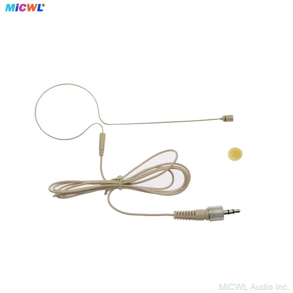 Auriculares SL6 con micrófono, conector estéreo estándar de 3,5mm para Sennheiser, inalámbrico, BeltPack, cámara, PC, grabadora de ordenador