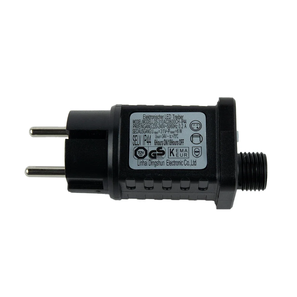 Moc transformatora Adapter wodoodporny 220V-240V 31V 50-60Hz 6W akcesoria na choinkę do domu LED Brand New