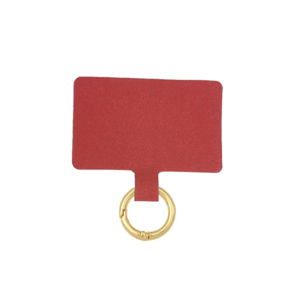 

Detachable Phone Lanyard Gasket Attachment Metal Backle Mobile Tether Pad Phone Charm Anti-lost Phone Patch Phone Strap