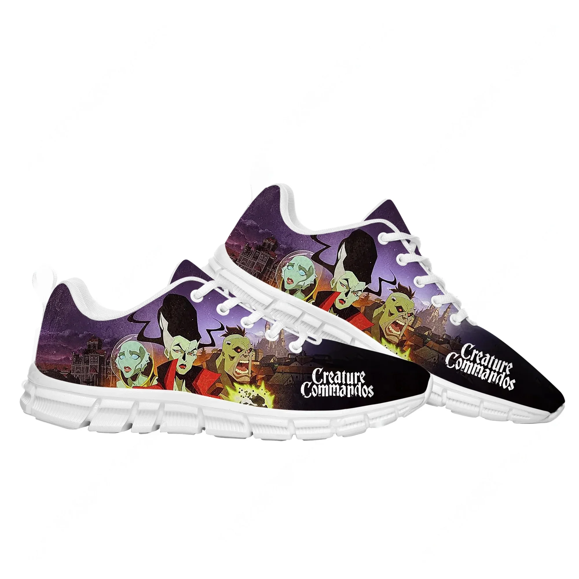 

Creature Commandos Sneakers Mens Womens Teenager Comfortable Sports Shoes High Quality Fashion Pattern Casual Shoe Custom Shoes