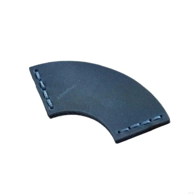 W89C PU Leather Bookmarks Retro Fan Shaped Bookmarks Creative Page Marker Reading Supplies for Teacher Student