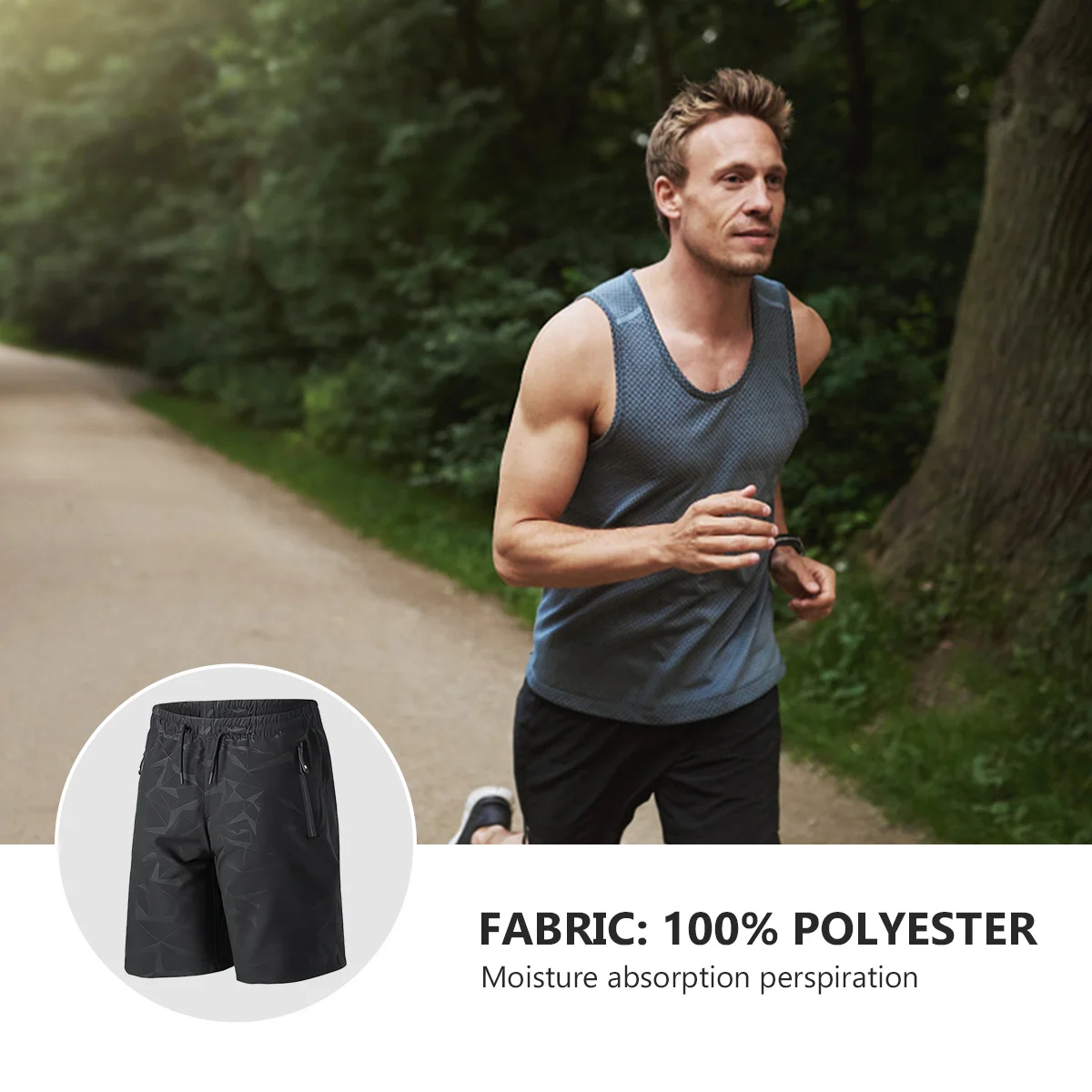 

Black Xxxl Men's Breathable Sports Shorts Summer Swim Trunks Quick-Dry Athletic Short Pants for Running Beach Surfing Yoga