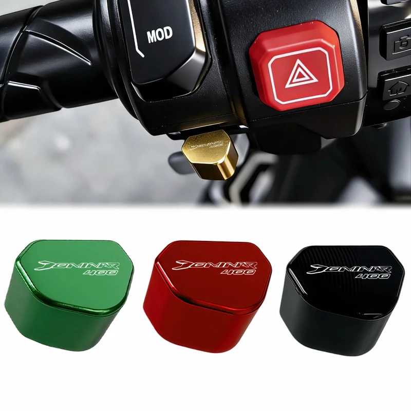 

2026 Mototcycle CNC For Bajaj Dominar 400 Pulsar Dominar400 Switch Button Turn Signal Switch Key cap Accessories