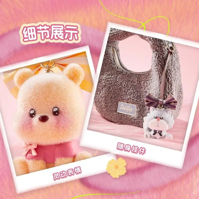 Disney Sit Nicely Series Backpack Charm Keychain Winnie The Pooh Marie Cat Lotso Cute Cartoon Gift Childrens Festival Gifts Toys