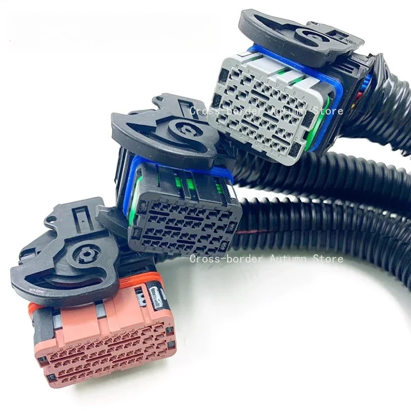 32 48 Pin 64320-1319 Car Connector Natural Gas OH6 Engine Computer ECU Board Wiring Harness Plug  Line length 30CM