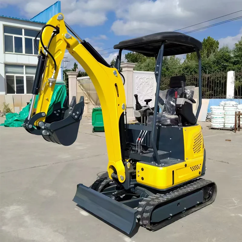 Customized OKW18E small excavator 1.8 ton mini excavator with telescopic Kubota EPA side swing factory small digger