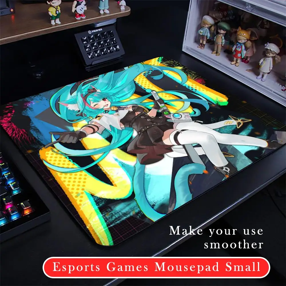 Neverness to Everness Mint Mouse Pad Cartoon rubber Small mouse pad desktop computer office keyboard e-sports ROGs game