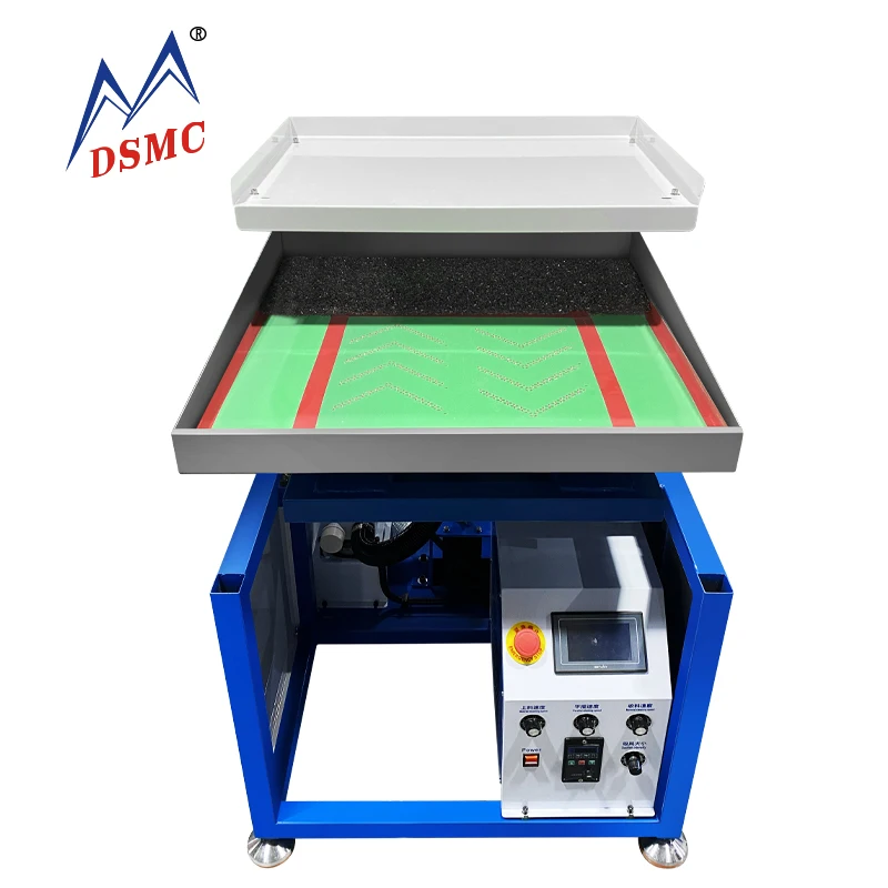 DSMC 16x24 Inch Rhinestone Setting Machine for High Efficiency Rhinestone Pattern Made Using a CNC Engraving Machine