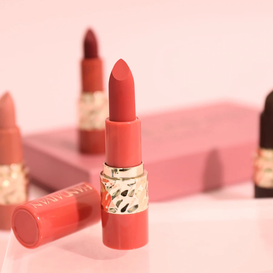 6色セット ベルベットマットリップスティックキット リップメイク ヌードリップスティック カップに付かない 防水リップスティックセット フォギーリップバーム ギフトボックス